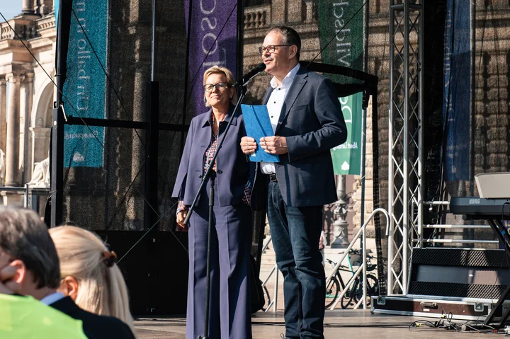 Fotos_Demonstration-051026_Theater-Chemnitz (C) Nasser Hashemi