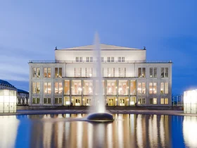 Das Opernhaus der Oper Leipzig Augustusplatz 12